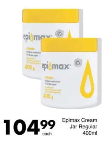 Save Hyper Epimax Cream Jar Regular offer