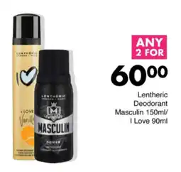 Save Hyper Lentheric Deodorant Masculin/ I Love offer