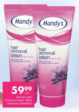 Save Hyper Mandy's Hair Removal Cream offer