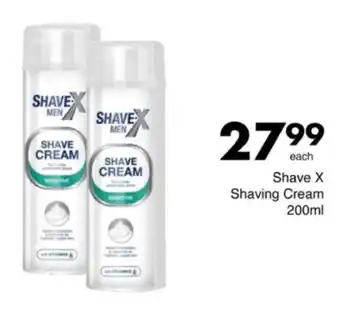 Save Hyper Shave X Shaving Cream offer