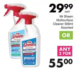 Save Hyper Mr Sheen Multisurface Cleaner Assorted offer