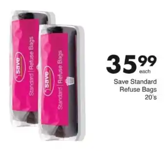 Save Hyper Save Standard Refuse Bags offer