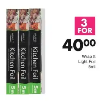 Save Hyper Wrap It Light Foil offer