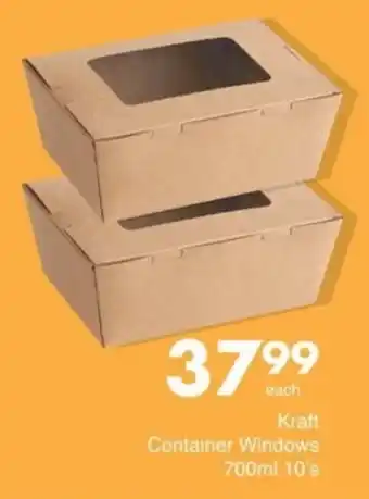 Save Hyper Kraft Container Windows offer