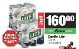 Spar Tops CASTLE Lite Cans offer