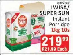 KitKat Cash and Carry IWISA/SUPER SUN Instant Porridge offer