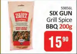 KitKat Cash and Carry SIX GUN Grill Spice BBQ 200g offer
