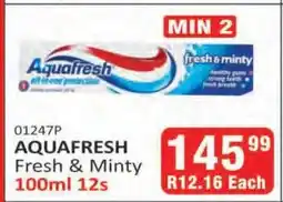 KitKat Cash and Carry AQUAFRESH Fresh & Minty offer