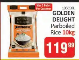 KitKat Cash and Carry GOLDEN DELIGHT Parboiled Rice 10kg offer