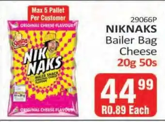 KitKat Cash and Carry NIKNAKS Bailer Bag Cheese offer
