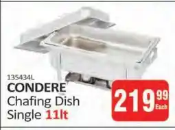 KitKat Cash and Carry CONDERE Chafing Dish Single 11lt offer