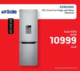 Makro SAMSUNG Frost Free Fridge with Water Dispenser offer