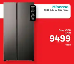 Makro Hisense Side-by-Side Fridge offer