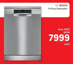 Makro BOSCH 13-Place Dishwasher offer