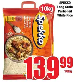 Boxer Superstores SPEKKO Long Grain Parboiled White Rice offer