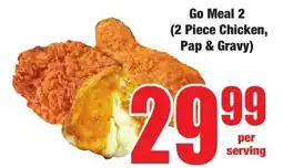 Boxer Superstores Go Meal 2 Chicken, Pap & Gravy offer