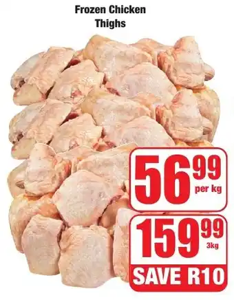 Boxer Superstores Frozen Chicken Thighs offer