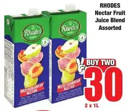 Boxer Superstores RHODES Nectar Fruit Juice Blend Assorted offer