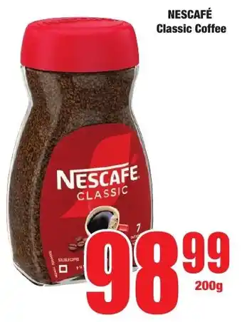 Boxer Superstores NESCAFÉ Classic Coffee offer