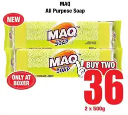 Boxer Superstores MAQ All Purpose Soap offer