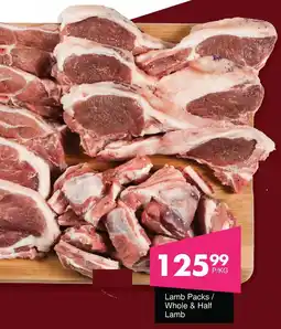Save Hyper Lamb Packs/ Whole & Half Lamb offer