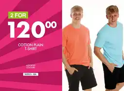 Save Hyper Cotton Plain T-shirt offer