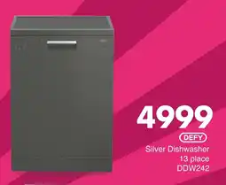 Save Hyper Defy Silver Dishwasher 13 place offer