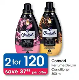 Clicks Comfort Perfume Deluxe Conditioner offer