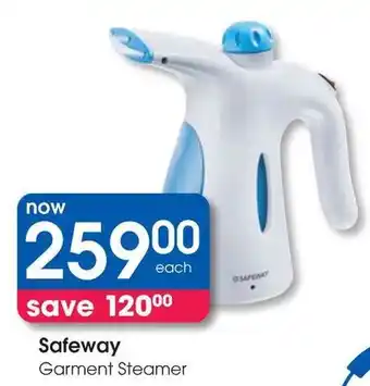 Clicks Safeway Garment Steamer offer