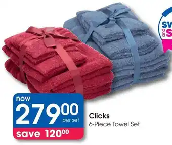Clicks Clicks Towel Set offer