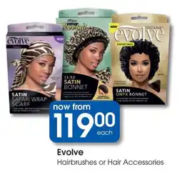 Clicks Evolve Hairbrushes or Hair Accessories offer