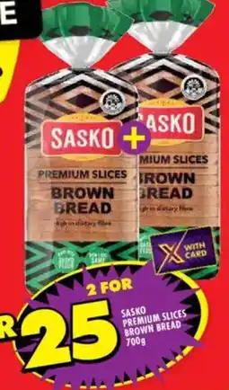 Shoprite Sasko premium slices brown bread offer