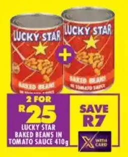 Shoprite Lucky star baked beans in tomato sauce offer