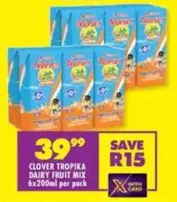 Shoprite Clover tropika dairy fruit mix offer