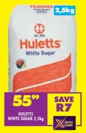 Shoprite Huletts White Sugar offer