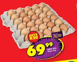 Shoprite Large eggs offer