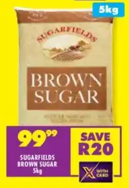 Shoprite Sugarfields brown sugar offer