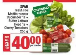 Spar Buy all 3 for 40 offer