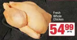 Spar Fresh Whole Chicken offer