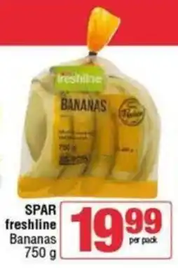 Spar SPAR freshline Bananas offer