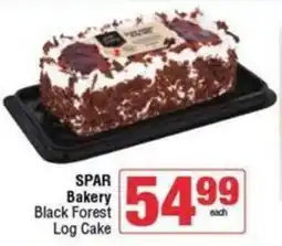 Spar SPAR Bakery Black Forest Log Cake offer
