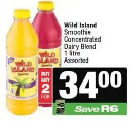 Spar Wild Island Smoothie Concentrated Dairy Blend offer