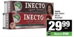 Spar Inecto Hair Colour Assorted offer