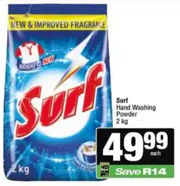 Spar Surf Hand Washing Powder offer