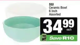 Spar SGI Ceramic Bowl Assorted offer