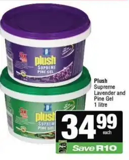 Spar Plush Supreme Lavender and Pine Gel offer