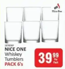 KitKat Cash and Carry NICE ONE Whiskey Tumblers offer