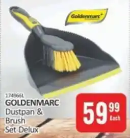 KitKat Cash and Carry Goldenmarc Dustpan & Brush Set Delux offer