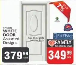 KitKat Cash and Carry Safedor white door assorted designs offer