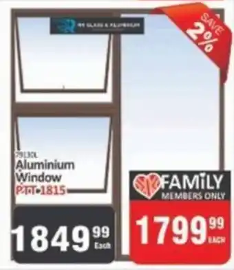 KitKat Cash and Carry Aluminium Window PTT 1815 offer